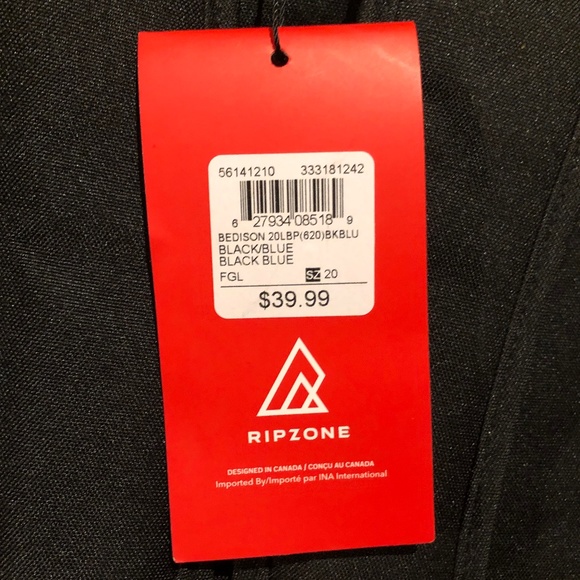 Brand new Ripzone school backpack - Picture 5 of 6